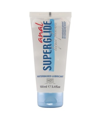 HOT - ANAL SUPERGLIDE LIQUID PLEASURE LUBRICANTE ANAL BASE AGUA 100 ML