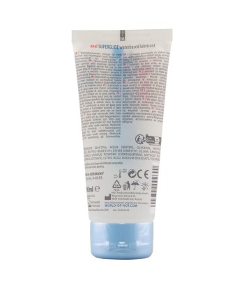 HOT - ANAL SUPERGLIDE LIQUID PLEASURE LUBRICANTE ANAL BASE AGUA 100 ML