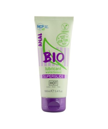 HOT - BIO LUBRICANT LUBRICANTE BIO BASE AGUA SUPERGLIDE ANAL 100 ML