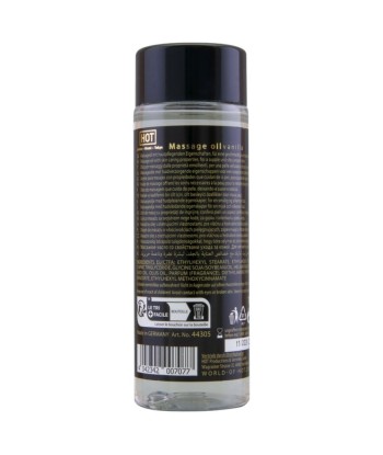 HOT - ACEITE DE MASAJE VAINILLA 100 ML