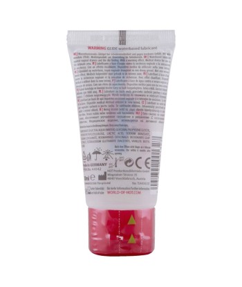 HOT - WARMING GLIDE LIQUID PLEASURE LUBRICANTE BASE AGUA EFECTO CALOR 30 ML