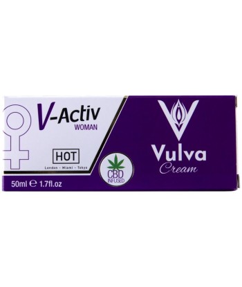 HOT - CREMA PARA VULVA CON CBD 50 ML