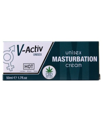 HOT - CREMA DE MASTURBACIÓN CON CBD - UNISEX 100 ML