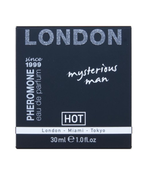 HOT - PERFUME CON FEROMONAS LONDON MYSTERIOUS HOMBRE 30 ML