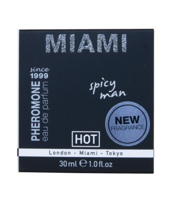 HOT - PERFUME CON FEROMONAS MIAMI SPICY HOMBRE 30 ML