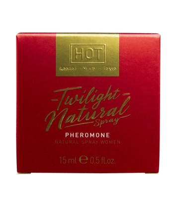 HOT - TWILIGHT NATURAL CON FEROMONAS MUJER 15 ML