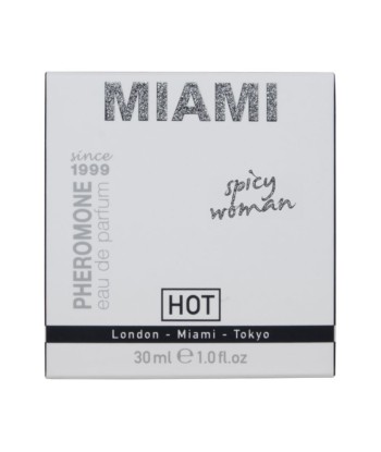 HOT - PERFUME CON FEROMONAS MIAMI SPICY MUJER 30 ML