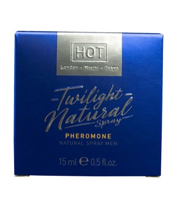HOT - TWILIGHT NATURAL CON FEROMONAS HOMBRE 15 ML