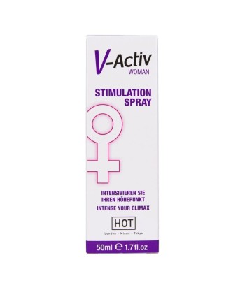 HOT - V-ACTIV SPRAY ESTIMULANTE PARA MUJER 50 ML
