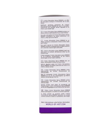 HOT - V-ACTIV SPRAY ESTIMULANTE PARA MUJER 50 ML