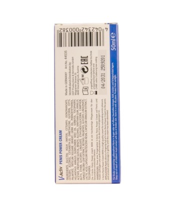 HOT - V-ACTIV PENIS POWER CREMA PARA HOMBRE 50 ML