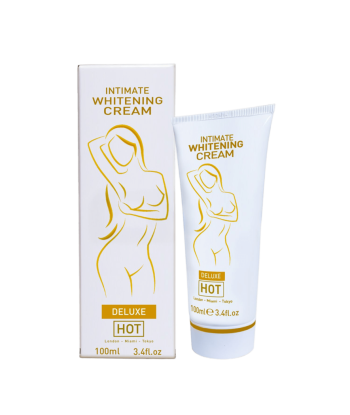 HOT - CREMA BLANQUEADORA ÍNTIMA DELUXE 100 ML