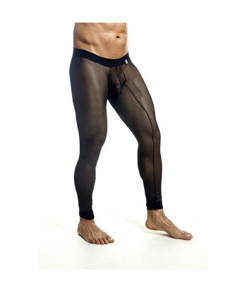 MOB - MEDIAS DE MALLAS TRANSPARENTES NEGRAS TALLA M