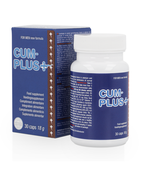 Cum Plus – Complemento alimenticio para la calidad del esperma y el bienestar masculino