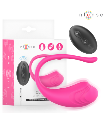 INTENSE - OLIVIA HUEVO VIBRADOR ROSA CONTROL REMOTO
