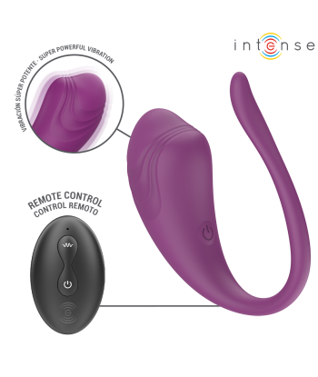 INTENSE - OLIVIA HUEVO VIBRADOR MORADO CONTROL REMOTO