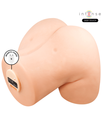 INTENSE DEEP TOUCH - JULIA MASTURBADOR ANO Y VAGINA CON EFECTO SUCCIÓN, CALOR, VIBRACIÓN Y VOZ CON CONTROL REMOTO 9 KG