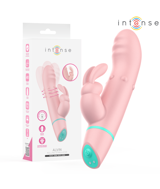 INTENSE - ALVIN ESTIMULADOR RABBIT and VIBRADOR ROLLING OSCILANTE