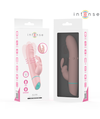 INTENSE - ALVIN ESTIMULADOR RABBIT and VIBRADOR ROLLING OSCILANTE