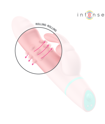 INTENSE - ALVIN ESTIMULADOR RABBIT and VIBRADOR ROLLING OSCILANTE