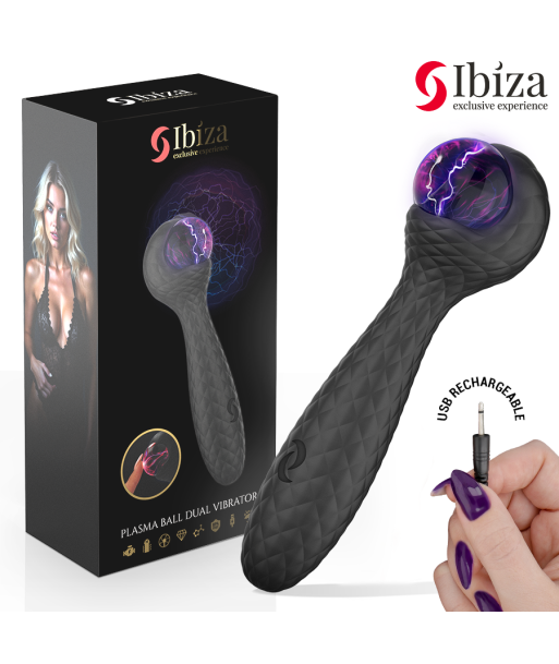 IBIZA - VIBRADOR Y ESTIMULADOR ESFERA DE PLASMA