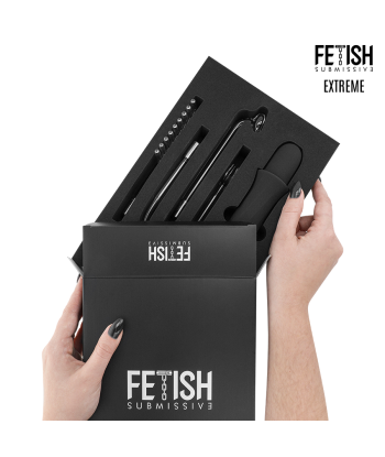 FETISH SUBMISSIVE - VIBRADOR WAND ELECTROESTIMULACIÓN ALTA FRECUENCIA