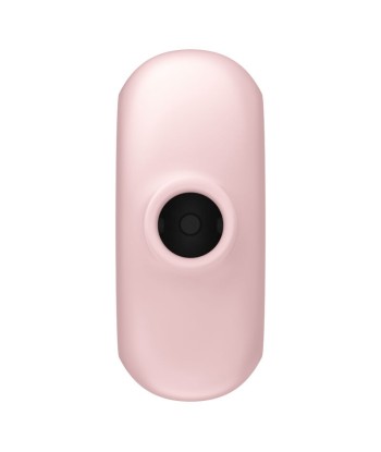 SATISFYER - PRO TO GO 3 ESTIMULADOR Y VIBRADOR DOBLE ROSA