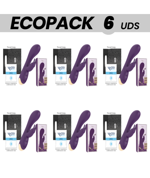 ECOPACK 6 UDS - TREASURE LAURENCE RABBIT VIBRATOR COMPATIBLE CON WATCHME WIRELESS TECHNOLOGY
