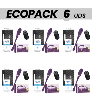 ECOPACK 6 UDS - TREASURE MERLIN DOUBLE COUPLE VIBRATOR CONTROL REMOTO