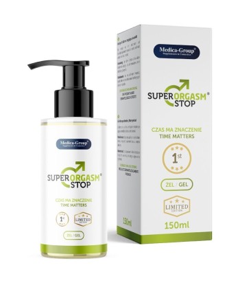MEDICA GROUP - SÚPER ORGASM STOP GEL ÍNTIMO PARA HOMBRE 150 ML