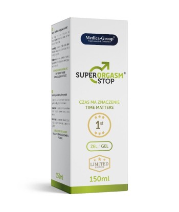 MEDICA GROUP - SÚPER ORGASM STOP GEL ÍNTIMO PARA HOMBRE 150 ML