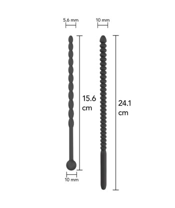 HIDDEN DESIRE - EXTREME ADVANCED DILATADORES DE URETRA CON ESTRÍAS 2 UDS