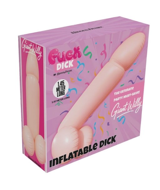 HIDDEN DESIRE - GIANT WILLY PENE INFLABLE GIGANTE 145 CM