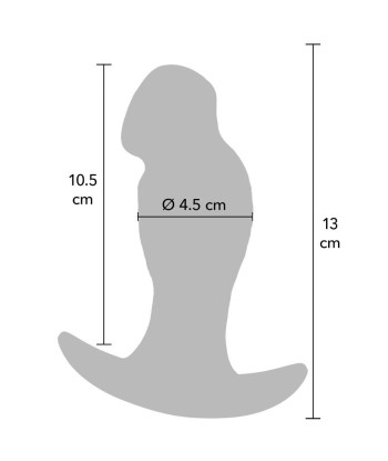 HIDDEN DESIRE - INFERNO PLUG ANAL REALÍSTICO 13 CM