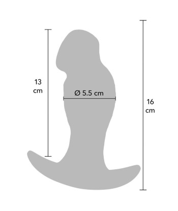 HIDDEN DESIRE - INFERNO PLUG ANAL REALÍSTICO 16 CM