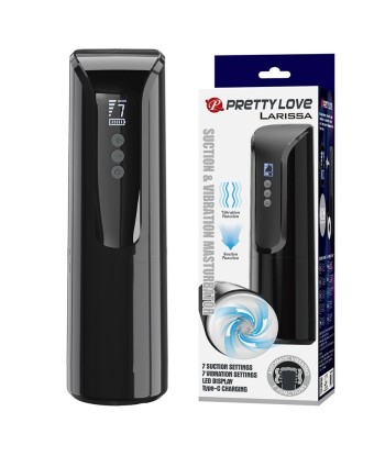 PRETTY LOVE - LARISSA MASTURBADOR SUCCIONADOR CON VIBRACIÓN