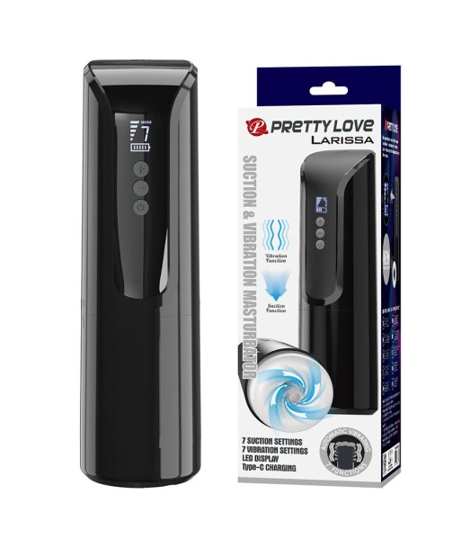 PRETTY LOVE - LARISSA MASTURBADOR SUCCIONADOR CON VIBRACIÓN