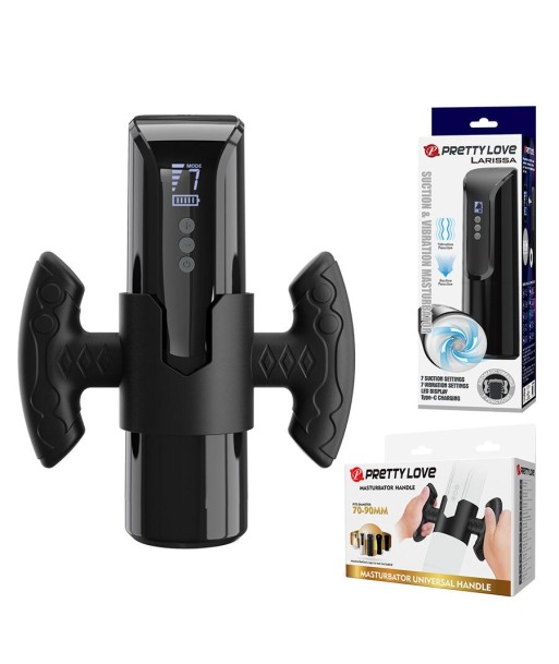 PRETTY LOVE - LARISSA MASTURBADOR SUCCIONADOR CON VIBRACIÓN SUJECIÓN