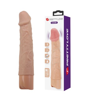PRETTY LOVE - LEANDER VIBRADOR REALÍSTICO FLEXIBLE