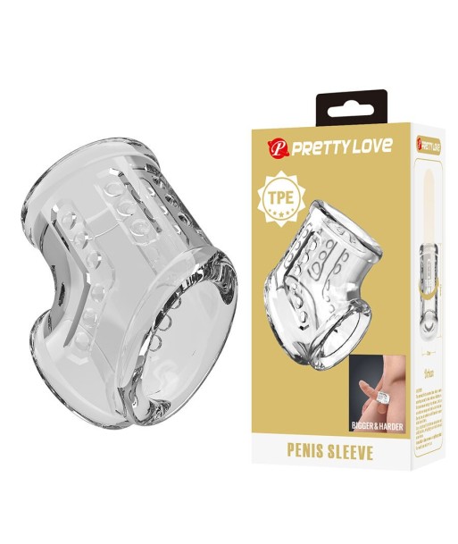 PRETTY LOVE - FUNDA CORTA PARA PENE TRANSAPARENTE