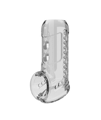 PRETTY LOVE - FUNDA PARA PENE TEXTURIZADA TRANSPARENTE