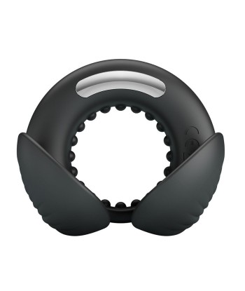 PRETTY LOVE - QUENTIN ANILLO PARA PENE CON ESTIMULADOR TESTICULAR