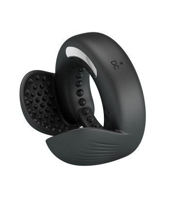 PRETTY LOVE - QUENTIN ANILLO PARA PENE CON ESTIMULADOR TESTICULAR