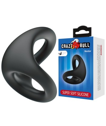 CRAZY BULL - NESTOR ANILLO ERGONÓMICO PARA PENE Y TESTÍCULOS