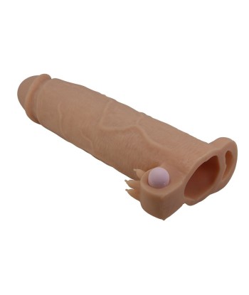 PRETTY LOVE - XERXES FUNDA PARA PENE CON ESTIMULADOR DE CLÍTORIS Y VIBRACIÓN