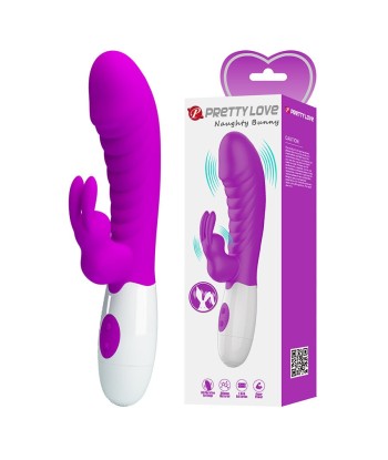 PRETTY LOVE - NAUGHTY BUNNY VIBRADOR MORADO