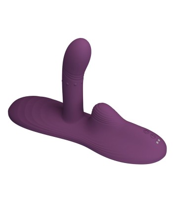 PRETTY LOVE - LUKA SIT-DOWN VIBRADOR CON EFECTO CALOR Y CONTROL REMOTO