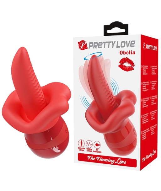 PRETTY LOVE - OBELIA LENGUA MASTURBADORA CON MOVIMIENTO ORBITAL