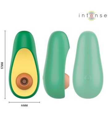 INTENSE - WAKI ESTIMULADOR SUCCIONADOR DE CLÍTORIS AGUACATE