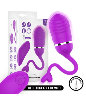 INTENSE - SOOKIE HUEVO VIBRADOR CON CONTROL REMOTO MORADO